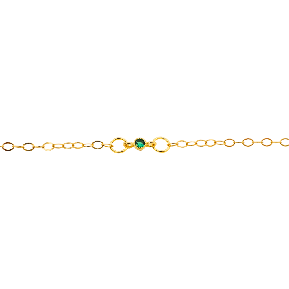 Gemma Emerald Bracelet - Mid