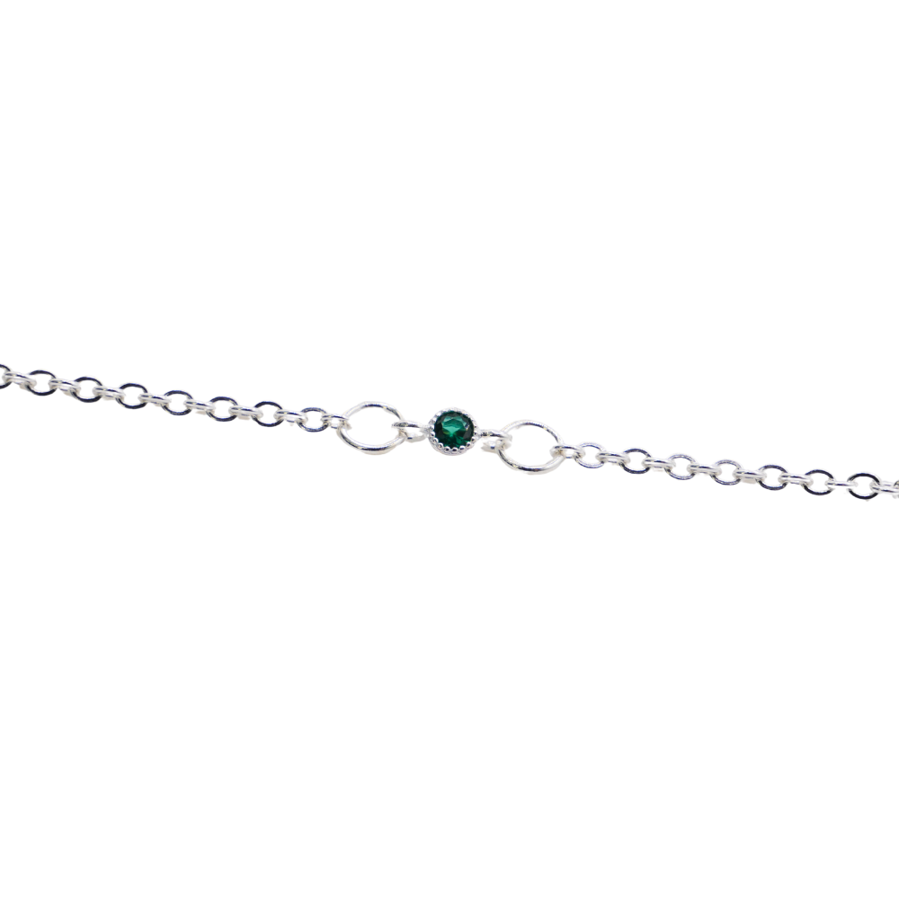 Gemma Emerald Bracelet - Mid