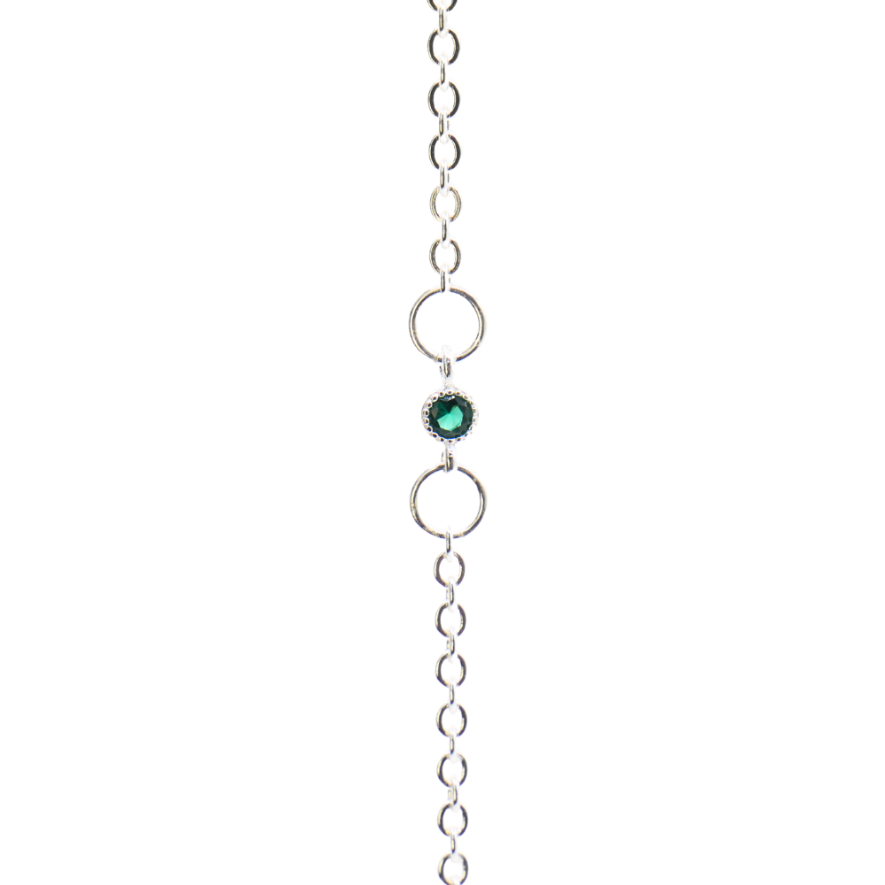 Gemma Emerald Bracelet - Mid