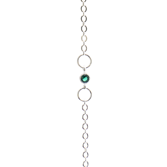 Gemma Emerald Bracelet - Mid