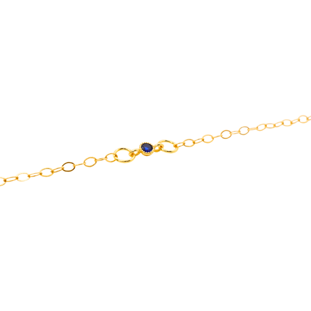 Gemma Sapphire Bracelet - Mid