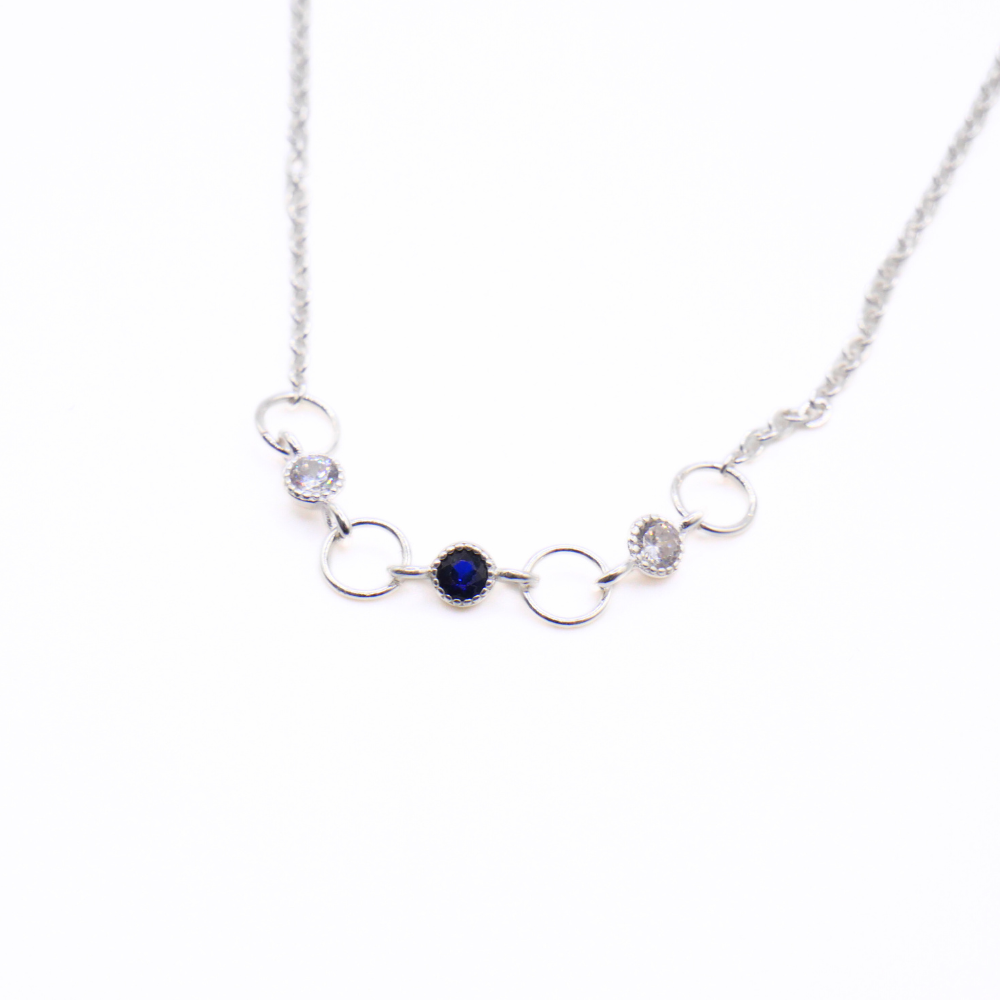 Gemma Sapphire Necklace - Mid