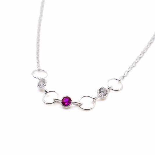 Gemma Rose Necklace - Mid