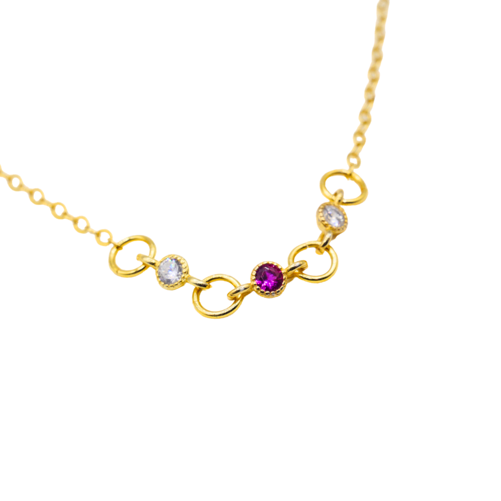 Gemma Rose Necklace - Mid