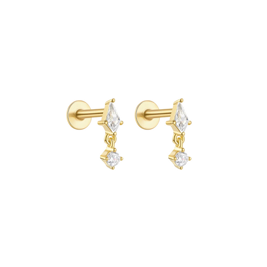 Glimmer Drop Flatback Studs