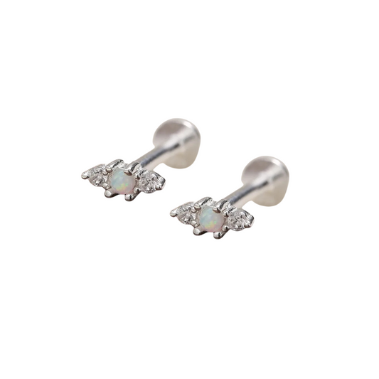 Moon Trio Flatback Studs
