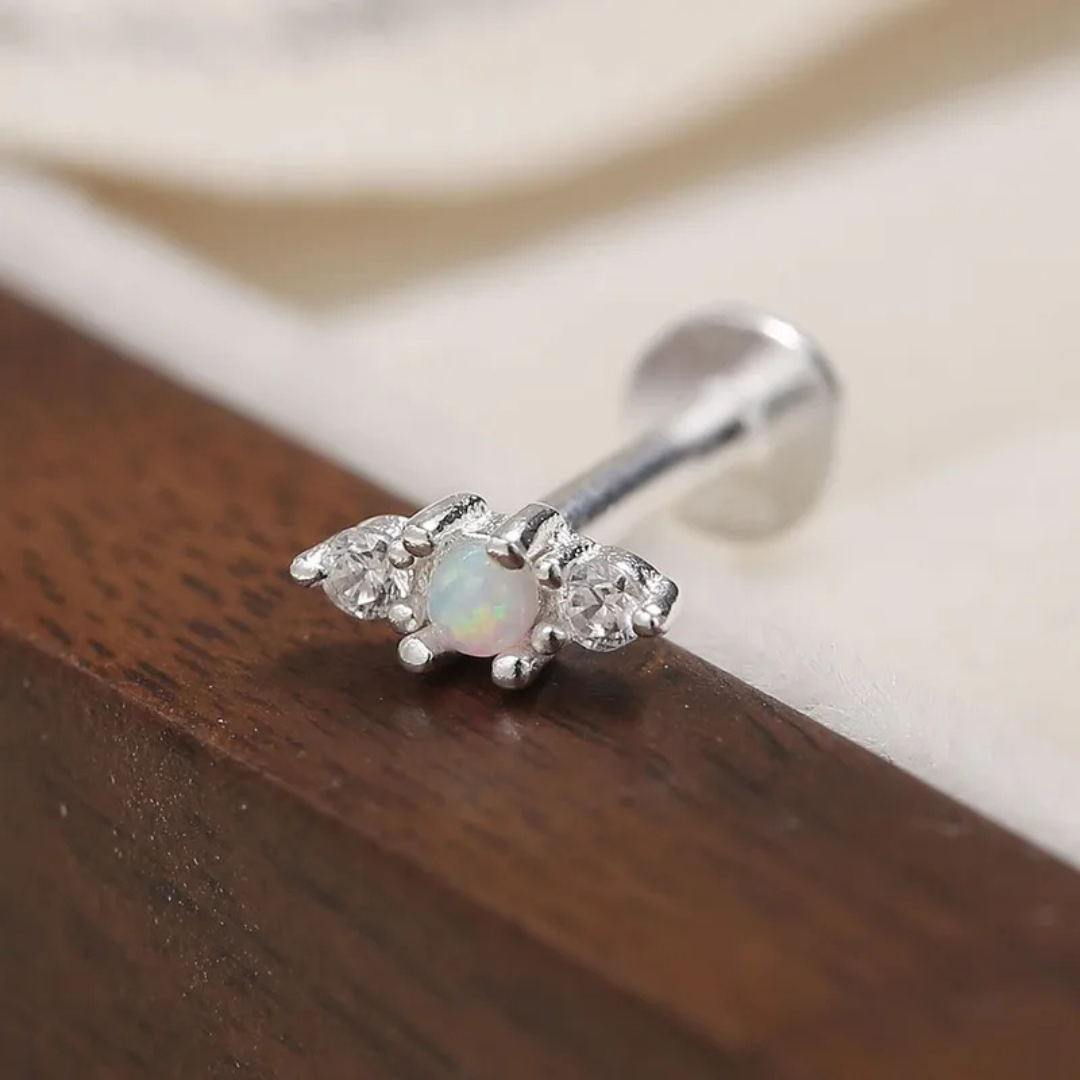 Moon Trio Flatback Studs