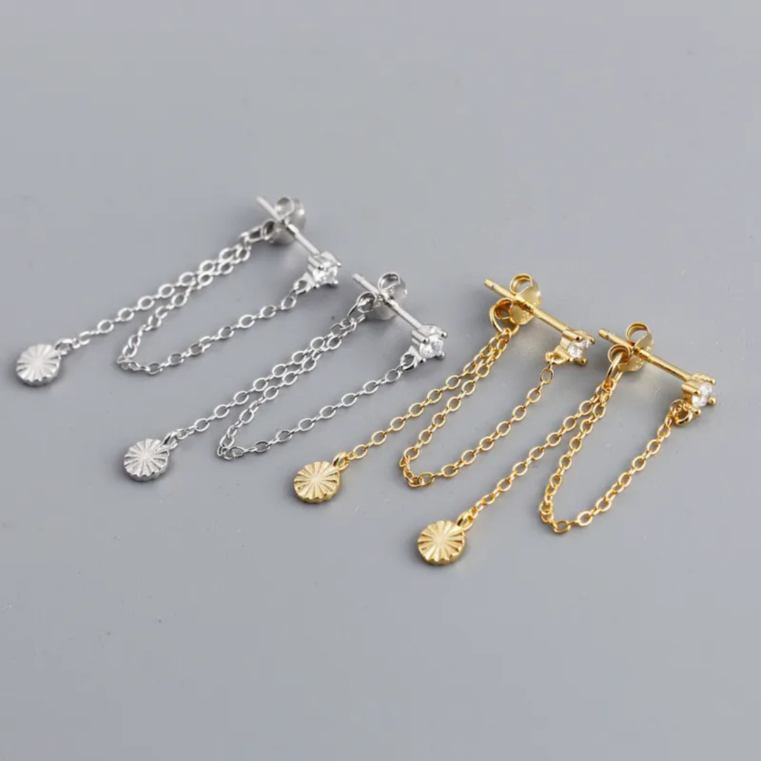 Sunbeam Chain Studs