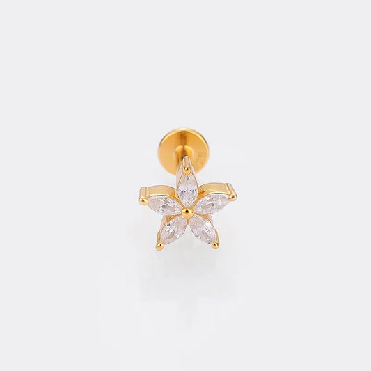 Star Flower Flatback Studs