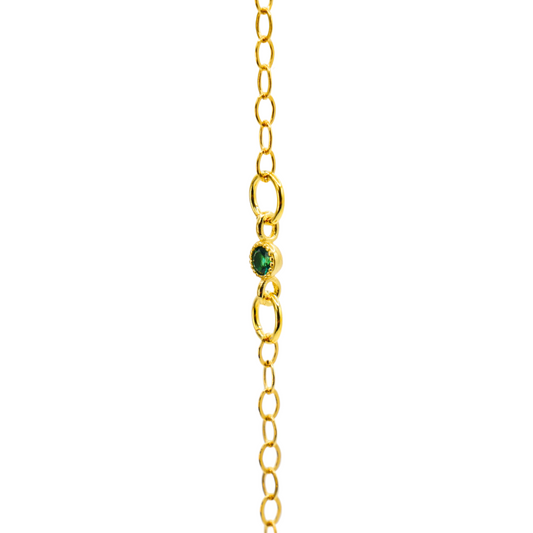 Gemma Emerald Bracelet - Mid