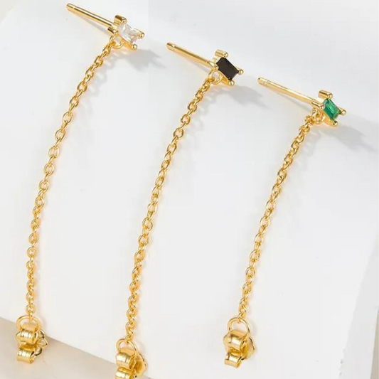 Dew Drop Chain Studs