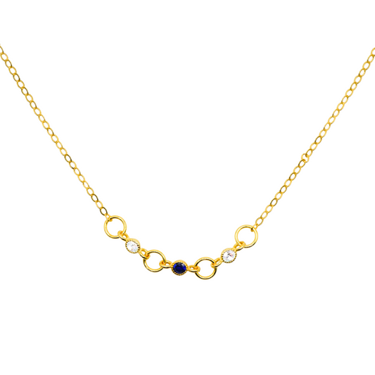 Gemma Sapphire Necklace - Mid