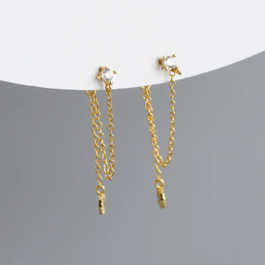 Sunbeam Chain Studs